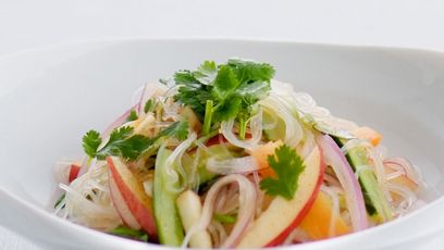 Bean Thread Noodle Salad with Apple