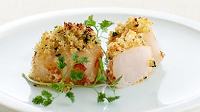 Herb-Roasted Scallops