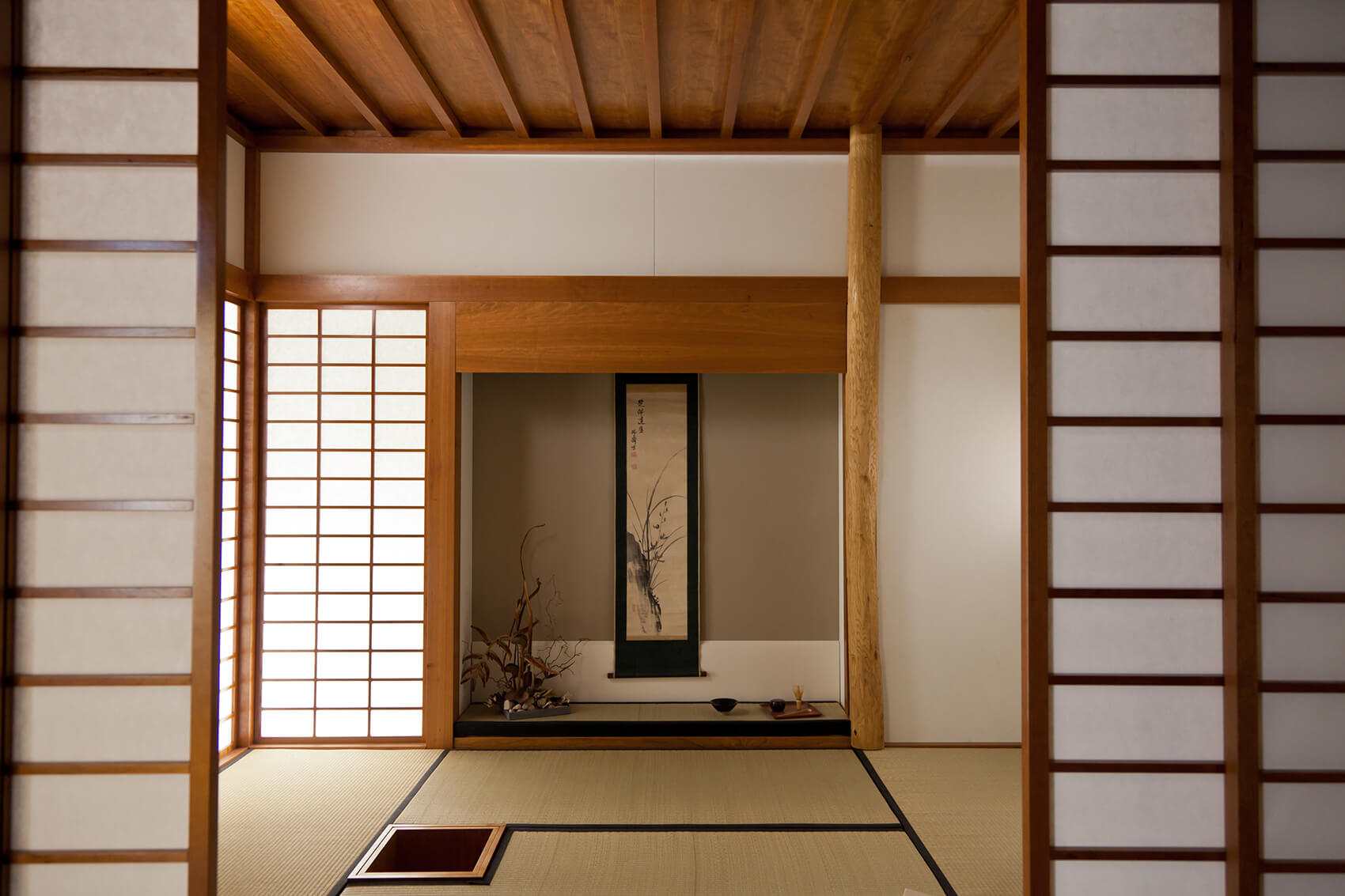 an image of a traditional Japanese tea room.