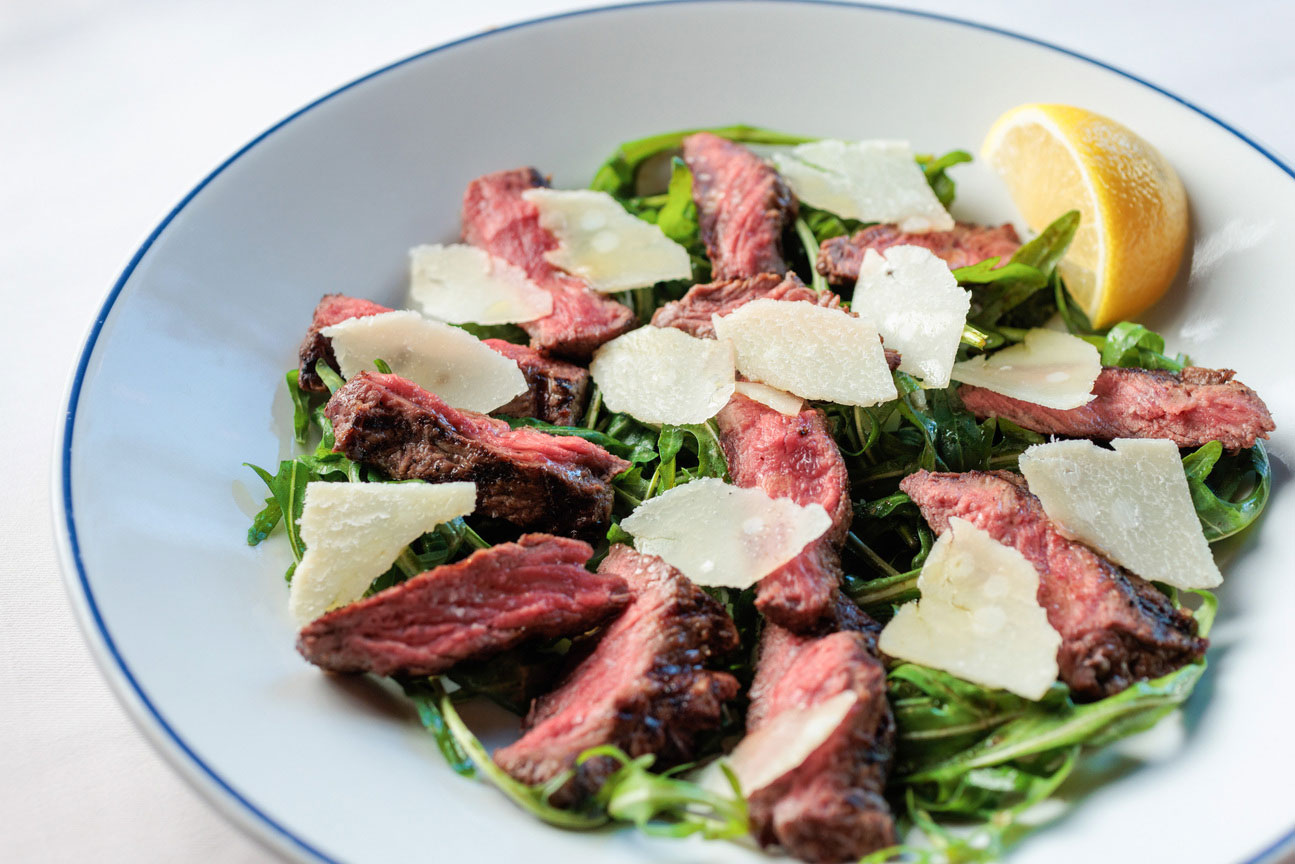 Photo of beef tagliata made with beef from Iwate Prefecture