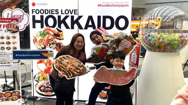 活动报告：为了向外国游客宣传日本食品的魅力，我们在位于日本各处的6大机场举行了“FOODIES LOVE JAPAN（美食家爱日本）”推广活动