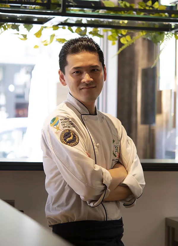 Hiroyuki Ushiro, chef de cuisine