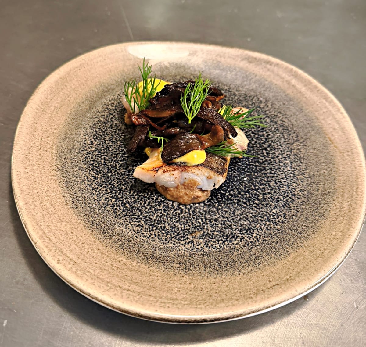 Maquerau,Champignon, Kumquat 