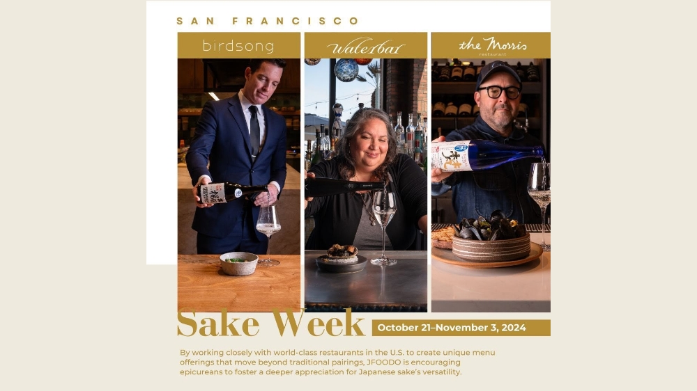 Japanese Sake Pairing Weeks in SF