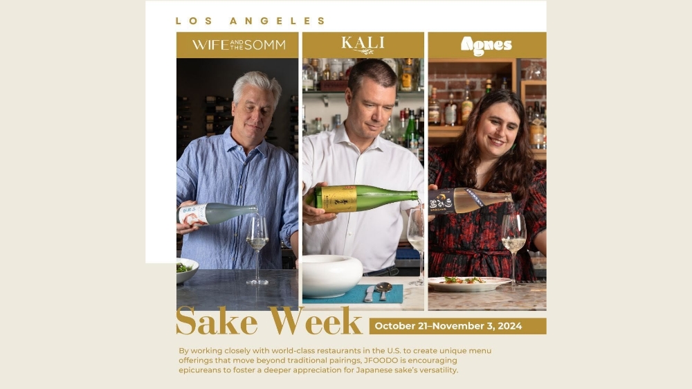 Japanese Sake Pairing Weeks in LA