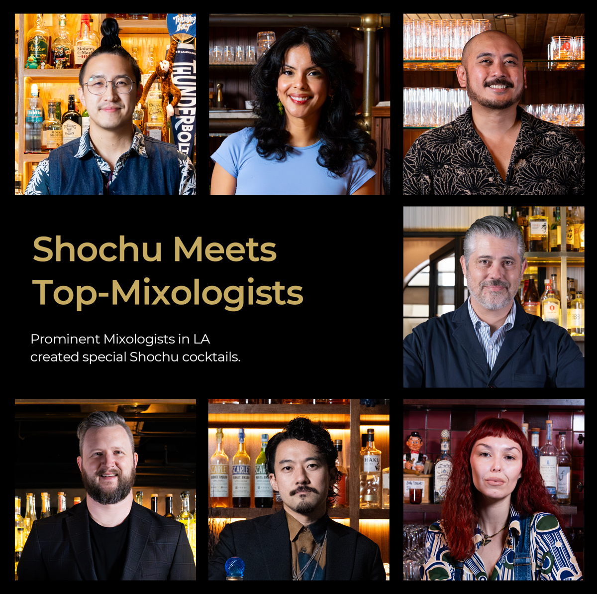 Top mixologists of 2025